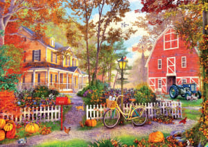 Autumn Farmhouse Fall By Buffalo Games