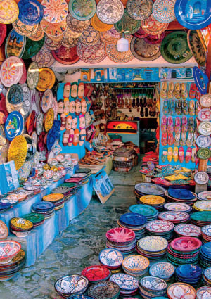 Chefchaouen Morocco Rainbow & Gradient By Buffalo Games