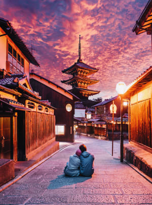 BLANC: Lost in Kyoto Japan Sunrise & Sunset By Buffalo Games