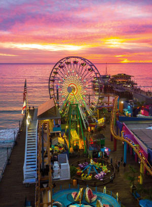 BLANC: Santa Monica Pier Beach & Ocean By Buffalo Games