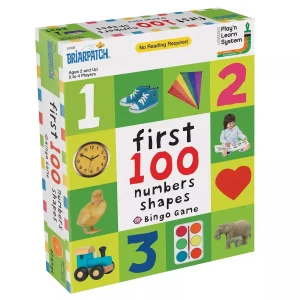 First 100 Numbers and Shapes By University Games
