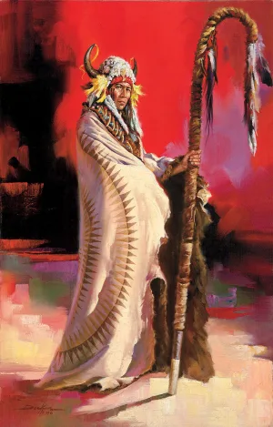 Defender of Honor Monochromatic By SunsOut