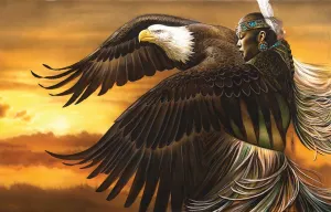 Eagle Daughter Sunrise & Sunset By SunsOut