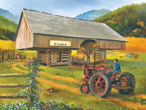 Cantilever Barn Farm By SunsOut