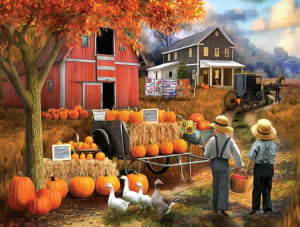 Amish Pumpkin Patch Halloween By SunsOut
