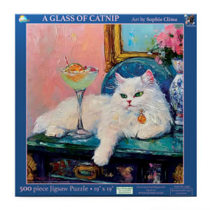 A Glass of Catnip Cats By SunsOut