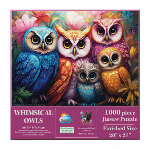 Whimsical Owls Birds By SunsOut