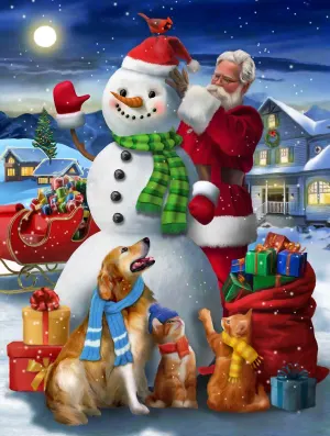 With A Litte Help From My Friends Christmas By SunsOut