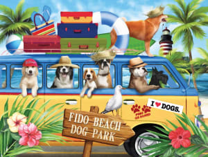 Fido Beach Beach & Ocean By SunsOut