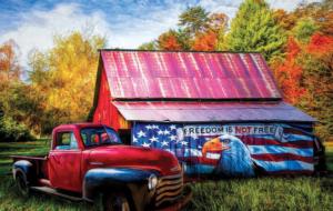 Freedom isn't Free Patriotic Jigsaw Puzzle By SunsOut