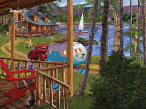 Porch Life Camping By SunsOut