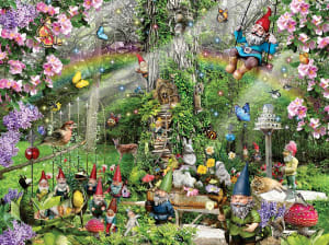 Gnomes Playground Flower & Garden By SunsOut