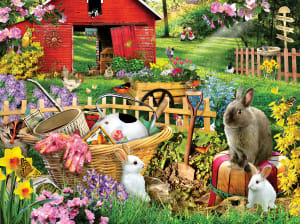 Garden Bunnies Easter By SunsOut