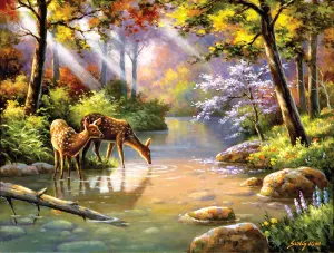 Doe Re Me Creek Lakes & Rivers By SunsOut