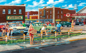 Fund Raiser Fun Nostalgic & Retro By SunsOut