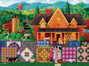 Morning Day Quilt - Scratch and Dent Americana By SunsOut