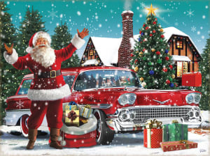 Santa's New Ride Christmas By SunsOut