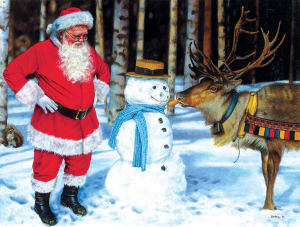 A Carrot for Rudolf Christmas By SunsOut