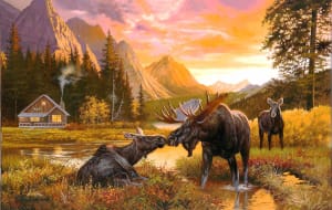 Wild Serenity Forest Animal By SunsOut