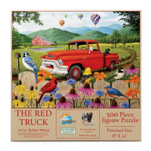 The Red Truck Hot Air Balloon By SunsOut