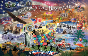 An American Collage Collage By SunsOut