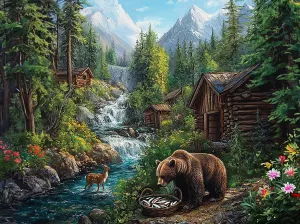 Afternoon Snack Bear By SunsOut