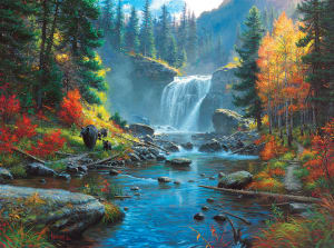 Harmony Waterfall By SunsOut