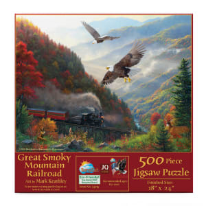 Great Smoky Mountain Railroad Landscape By SunsOut
