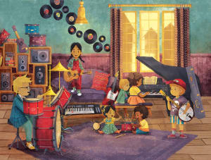Music Room Around the House By SunsOut