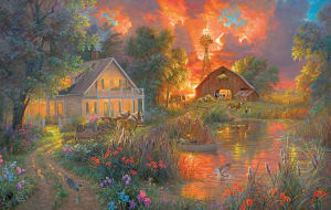 Spring's Promise Sunrise & Sunset By SunsOut