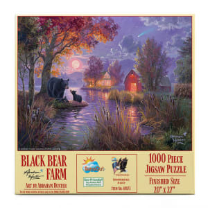 Black Bear Farm Bear By SunsOut