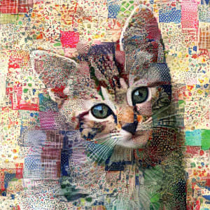 Quilted Tabby Kitten Cats By SunsOut