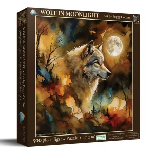 Wolf in Moonlight Wolf By SunsOut