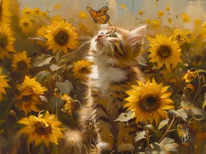 Hello New Friend Flower & Garden By SunsOut