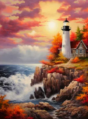 Paradise on the Cliff Beach & Ocean By SunsOut