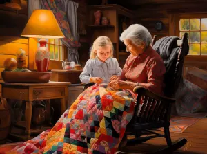 Grandmother's Love Around the House By SunsOut