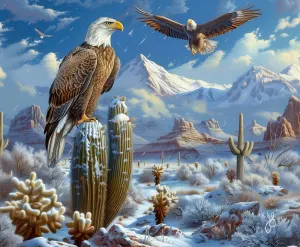 Eagle Paradise Birds By SunsOut