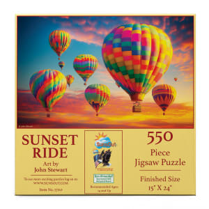 Sunset Ride Hot Air Balloon By SunsOut