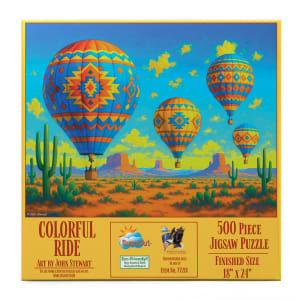 Colorful Ride Hot Air Balloon By SunsOut