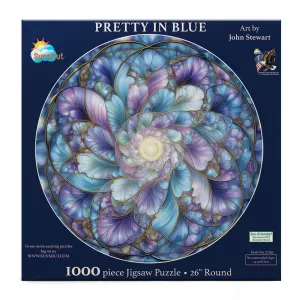 Pretty in Blue Flower & Garden By SunsOut