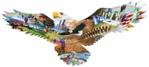 As the Eagle Flies Collage Jigsaw Puzzle By SunsOut