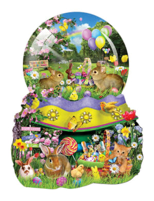Easter Globe Easter By SunsOut