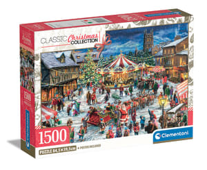 The Christmas Fair - Compact Box Christmas By Clementoni