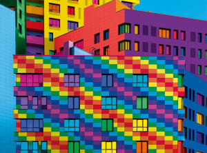 Squares Rainbow & Gradient By Clementoni