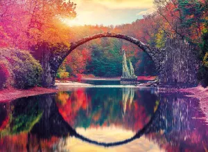 Peace Puzzle - The Bridge Germany By Clementoni