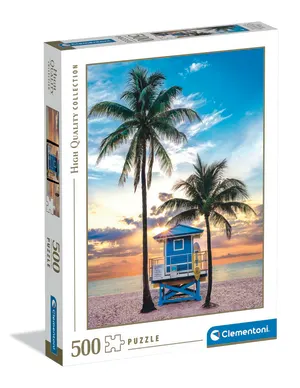 Miami Beach, Florida Beach & Ocean By Clementoni