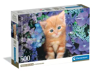 Ginger Cat - Compact Box Cats By Clementoni