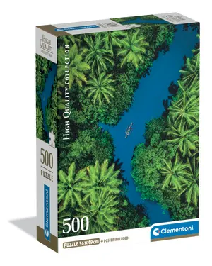 Tropical Aerial View - Compact Box Landscape By Clementoni