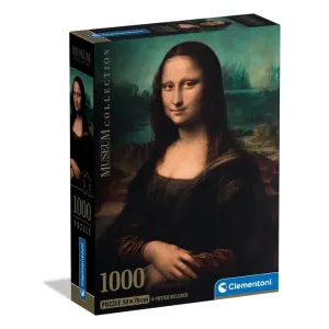 Museum - Mona Lisa - Compact Box - Scratch and Dent Fine Art By Clementoni