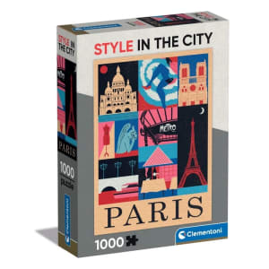 Style in the City - Paris Collage By Clementoni